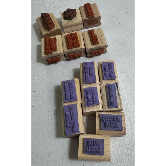 Vintage 2004/05/06 Stampin Up Good Times Set Of 15 Holidays Retired - Picture 2 of 5